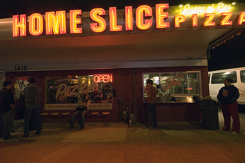The best place to go and pick up late night food.  Also, really good food during the day too.